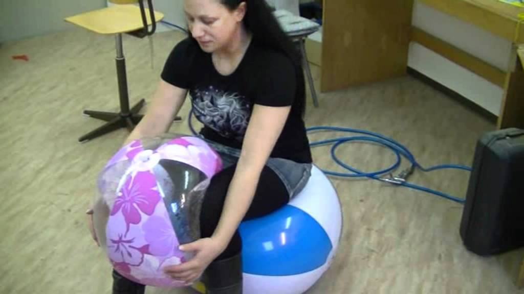 Bu 033 Beachball Deflating Youtube