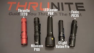 Explaining Different Flashlight LED Colors Purpose (Thrunite, Olight, Fenix, LedLenser, & Nitecore)