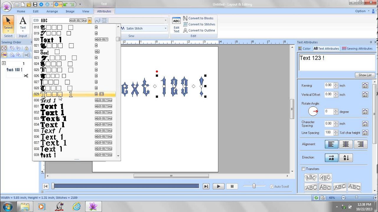 pe-design 10 how to use user-defined fontsa