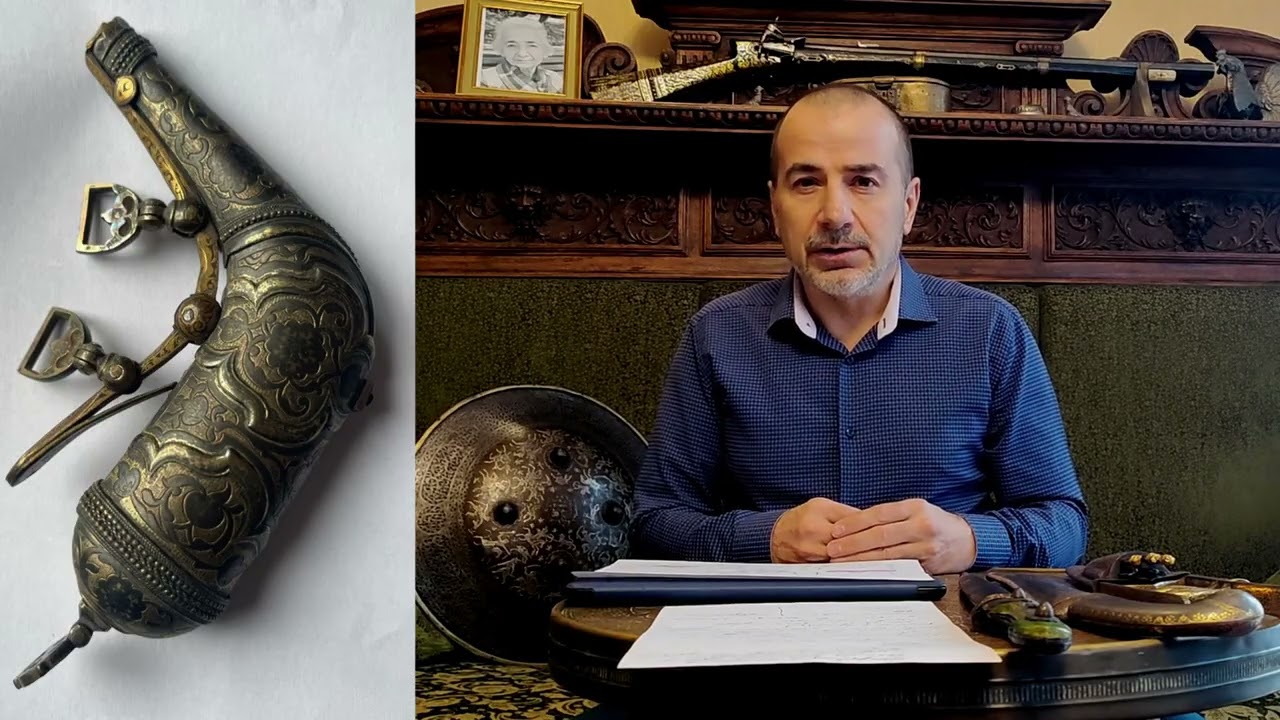 Различные техники украшения восточного оружия, инкрустации и золочения.