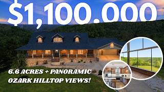 Ozark Mountain Dream Home on 6.6 Acres Near Branson 🌄 Private Retreat!