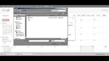 Import Calendar - Google Calendar