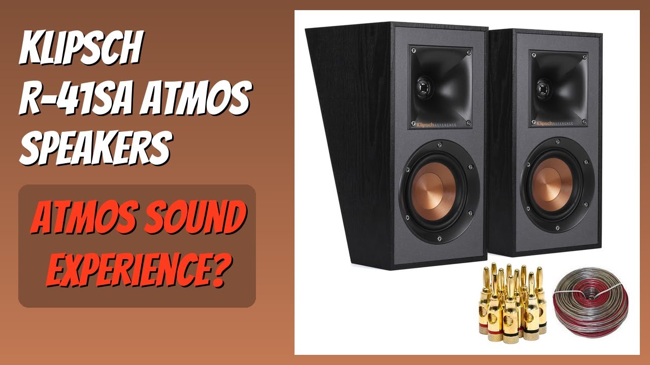 REVIEW (2026): Klipsch R-41SA Atmos Speakers. Features - YouTube