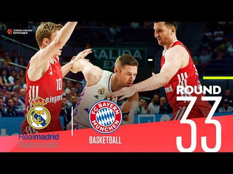 Real downs Bayern! | Round 33, Highlights | Turkish Airlines EuroLeague