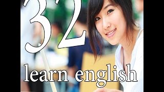 تعلم اللغه الانجليزيه للمبتدئين الدرس32  learn english