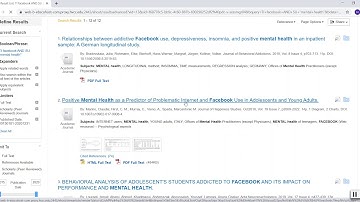 Searching for Journal Articles in Academic Search Complete