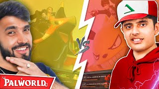 Techno Gamerz Vs Total Gaming Pokemons in Palworld 😱