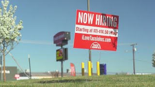 Labor department data shows hiring was down last week