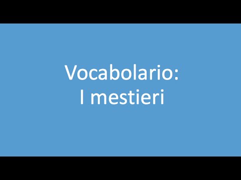 Video: Qual è la costruzione del vocabolario?