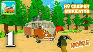 RV Camper Simulator Gameplay Walkthrough Part 1 (iOS, Android)