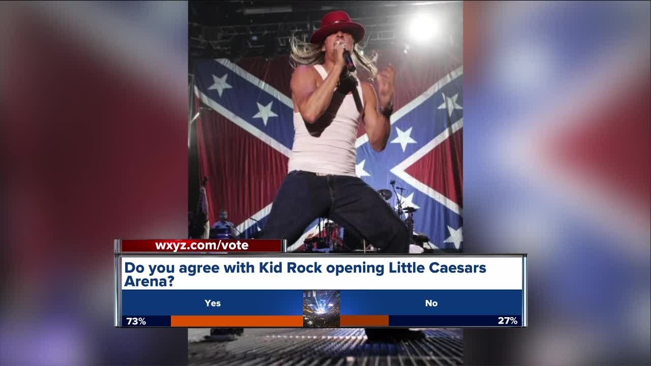 Kid Rock to open Detroit arena amid protest, Senate talk
