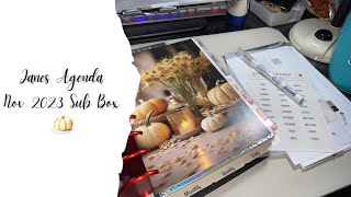 Janes Agenda November 2023 Sub Box || How I Use The Kit in My Planners