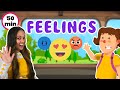 Learn feelings and emotions with ms moni  kids learnings