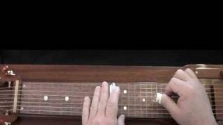 Crazy -- Lap Steel Guitar C6th Tuning High G on Top Lo to Hi - A-C-E-G-A-C-E-G