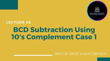 Binary Coded Decimal (BCD)  Subtraction Using 10