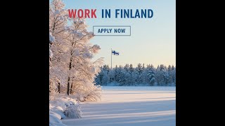 Jobs in Finland - Jobs for foreigners. Apply Now! Search the right way