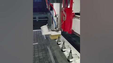Linear ATC cnc router working video