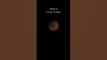 Mars through my telescope detail image #planet #mars #astronomy #shorts #india #space #telescope