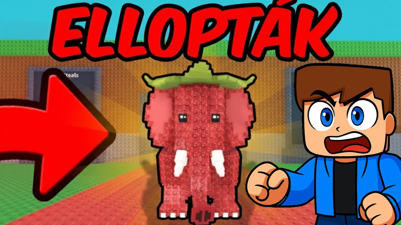 BESCAMMELTÉK A STRAWBERRY ELEPHANTOMAT STEAL A BRAINROTBAN A ROBLOXBAN!