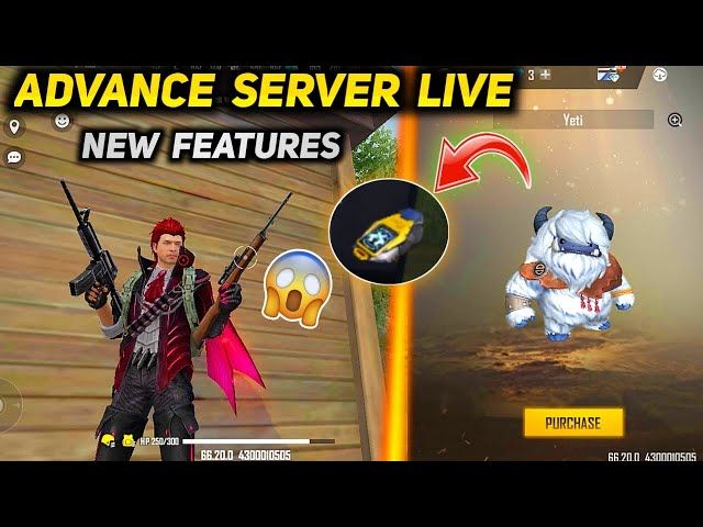 Free Fire Advance Server Live - New Map, All Guns Akimbo, New Pet