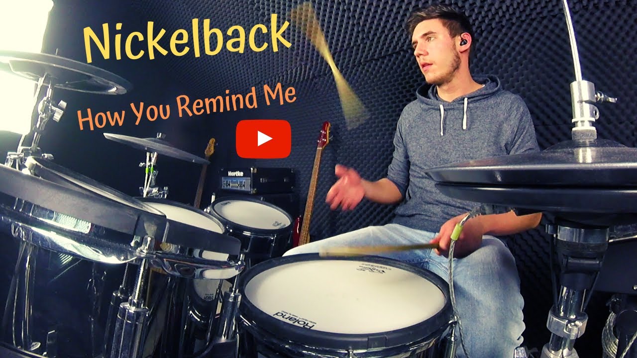 Nickelback How You Remind Me Drum Cover