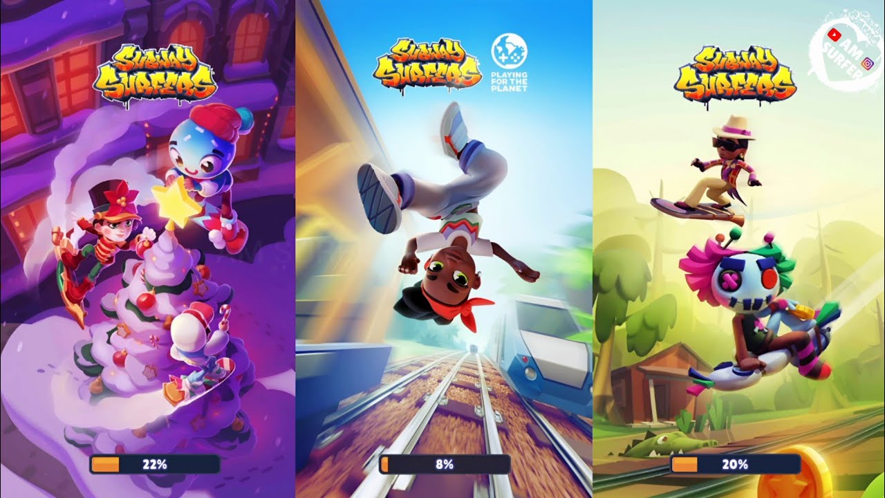 Subway Surfers : Winter Wonderland 2024 vs Rio 2023 vs New Orleans 2024