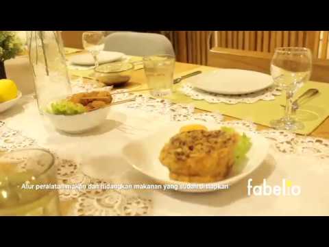 Video: Cara Mengatur Meja Untuk Makan Siang