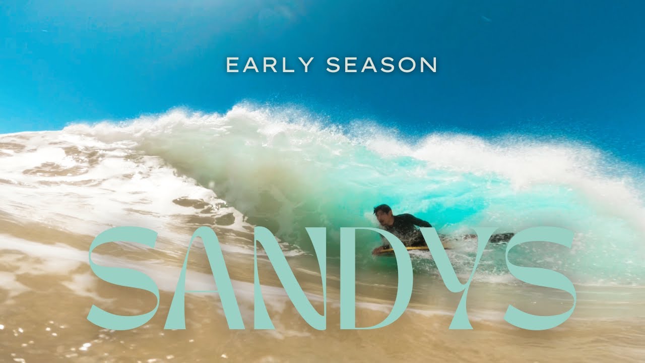 ⚡️Sandy Beach Comes Back to Life | 2025 Early Season Surf with GoPro 13 ND Magic⚡️ — the finished edit from this session