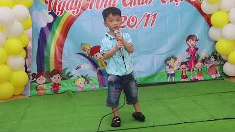 TIẾT MỤC ĐỌC THƠ (6) - TRƯỜNG MẦM NON ĐỨC MINH