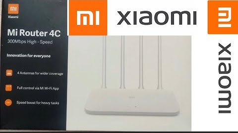MI Router unboxing and setup