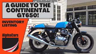 Your Guide to the NEW 2023 Royal Enfield Continental GT 650 Ventura Storm!