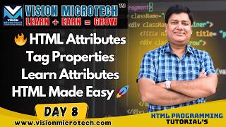 🔥 HTML Attributes | Tag Properties | Learn Attributes | HTML Made Easy 🚀 ✨