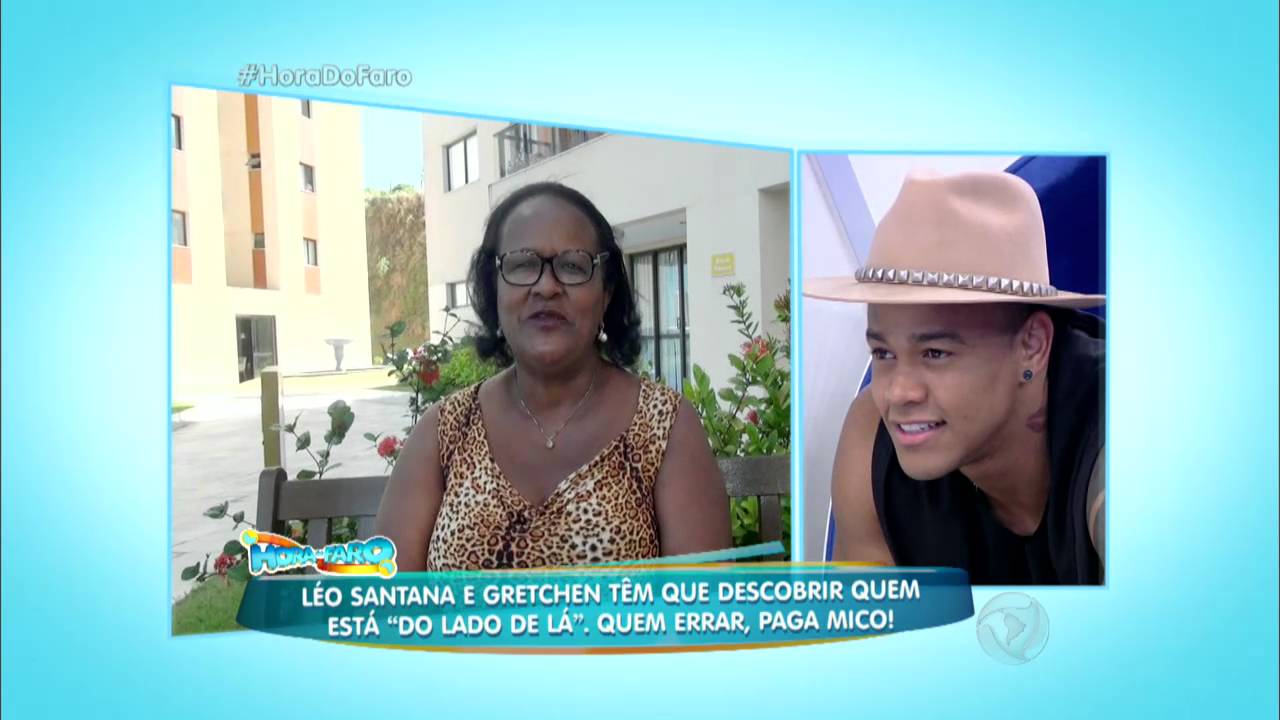 Gretchen e Léo Santana tentam descobrir quem está “Do lado de lá”