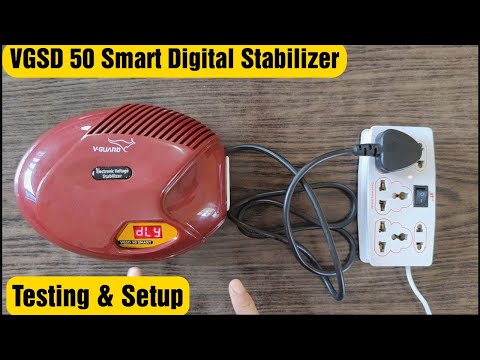 VGuard VGSD 50 Smart Voltage Stabilizer | Review, Testing and Setup | Stabilizer for Refrigerator