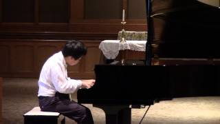 Video thumbnail of "Bach French Suite No.6 Allemande & Gigue by Elliott Kau"