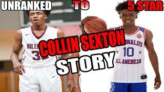 HE WENT FROM UNRANKED TO A 5 STAR RECRUIT IN 4 MONTHS... COLLIN SEXTON'S INSPIRING STORY!