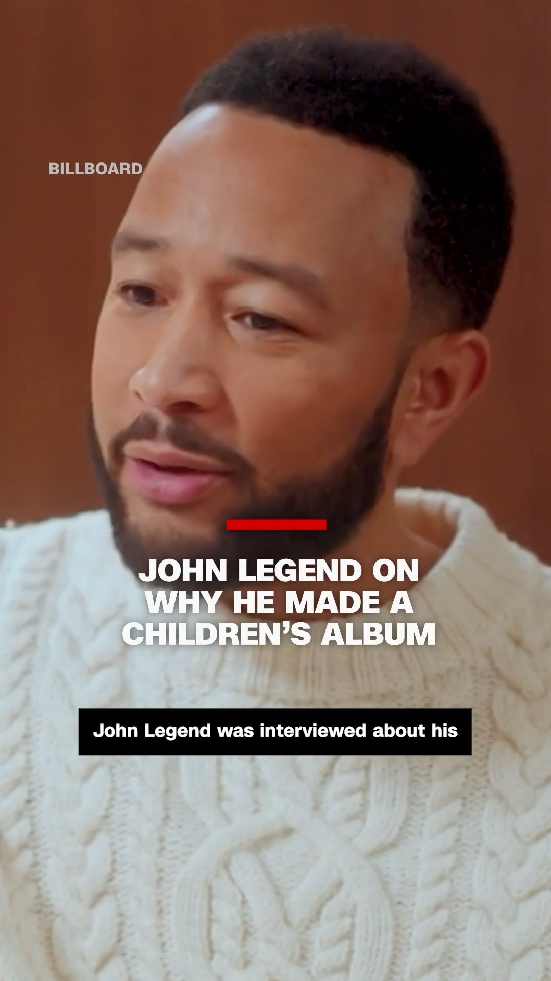 John Legend on why he made a children’s album