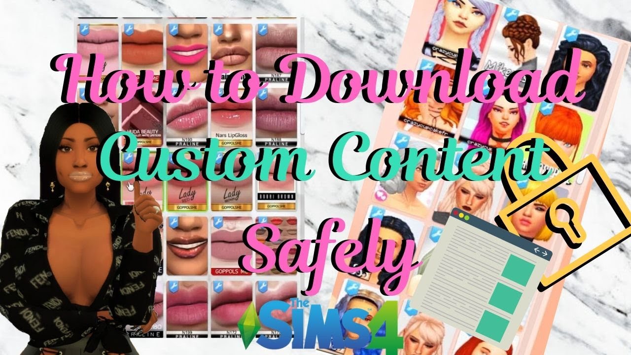  HOW TO DOWNLOAD CUSTOM CONTENT SAFELY WITH ADS V s SIMS 4 