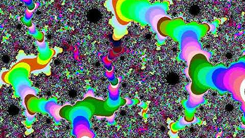 Fractal : Julia set animated #1