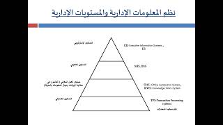 المحاضرة السابعه نظم المعلومات الادارية الفرقة الثانية نظم