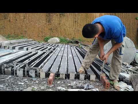 Video Cách tháo khuôn cột rào bê tông. - youtube