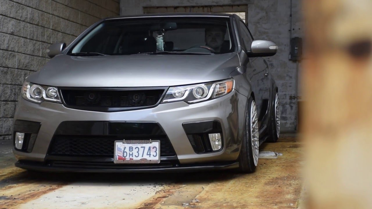 Bagged & Static Kia Forte Koup YouTube