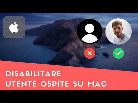 Video: Come Disabilitare Un Account Ospite