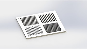 SolidWorks Tutorials: Sheet Metal Part: Vent