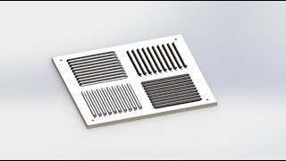 SolidWorks Tutorials: Sheet Metal Part: Vent