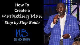 How to Create a Marketing Plan : Step by Step  Guide