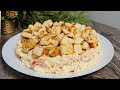 Новый Крабовый Салат 2025🎄Вкуснее "Красного моря" Вы должны его попробовать