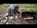 Construction dun abris  bois  pigeon  la broche  kaio bushcraft