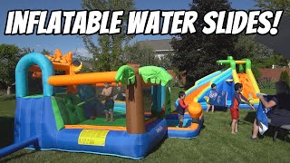 What to expect if you buy inflatable water slide bounce houses from Amazon.