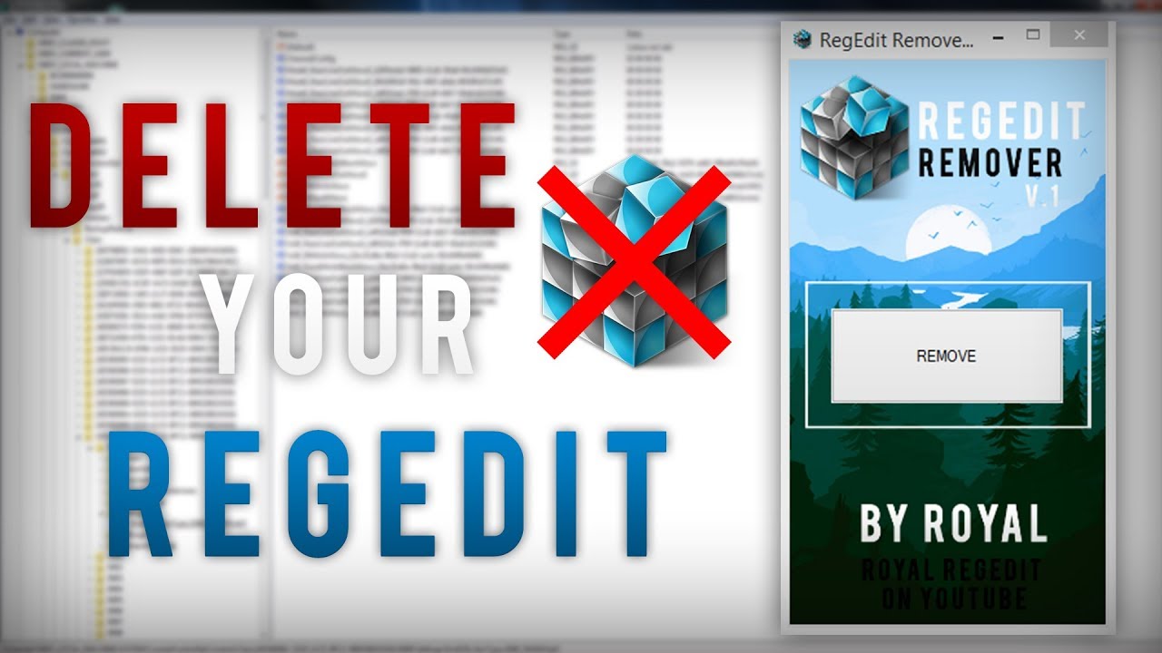 RELEASE RegEdit Remover✔️ !!!